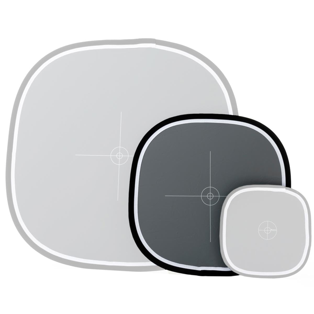 Manfrotto EzyBalance - Carta de 50 cm, 18%, Gris Neutro/Blanco