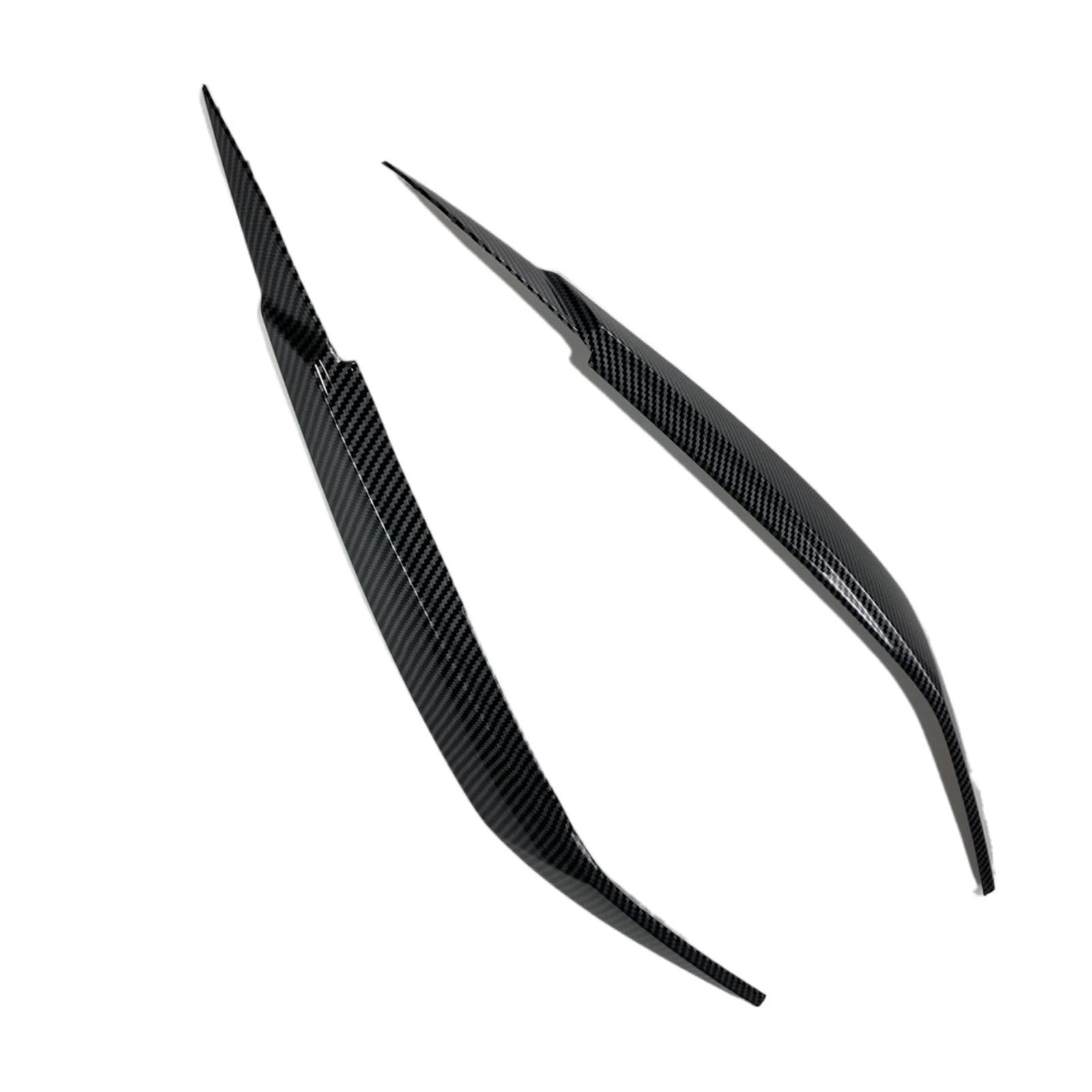 Paupières de phares aspect carbone pour BMW X6 E71 E72 2008-2014