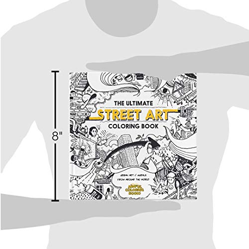 The Ultimate Street Art Coloring Book: Lite Edition