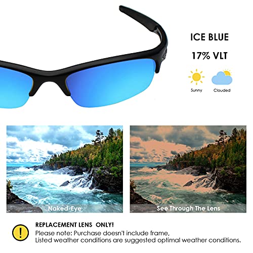 Image of BLAZERBUCK Anti-salt Polarized Replacement Lenses for Oakley Bottle Rocket OO9164