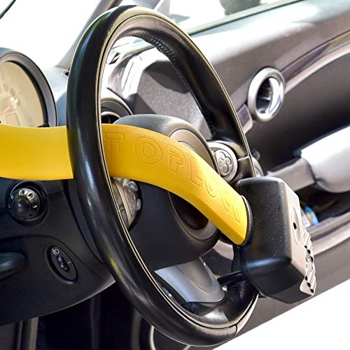 Antivol De Volant à Combinaison 5 Chiffres - 100 000 Codes - Universel Voiture, SUV, Camion - Noir