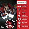 LuminAID 2-in-1 Solar Camping Lantern and Phone Charger - Inflatable LED Lamp for Camping, Hiking and Travel - Emergency Light for Power Outages, Hurricane, Survival Kits - As Seen on Shark Tank #1