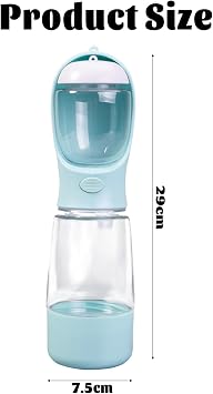 Dog Water Bottle Portable Bowl for Dog,Portable Dog Water Bottle Travel
