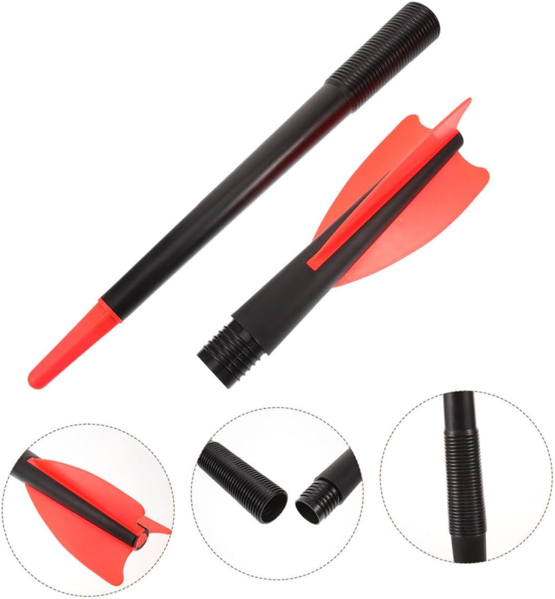 HANABASS 2Pcs Soft Javelin for Training Equipment for Throwing Practice for School Club and Home Athletics Training