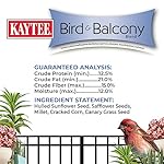 Kaytee Bird & Balcony Wild Bird Food No Mess Seed Blend for City Dwelling Birds Like Finches, Sparrows, Mourning Doves and More, 5 lb - Image 4
