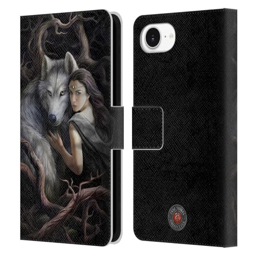 Head Case Designs CZX Anne Stokes Soul Bond Wolves 2 U[EHbgP[X Apple iPhone 16eΉ