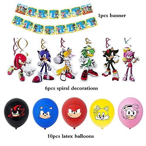 Decorazioni Compleanno Sonic the Hedgehog