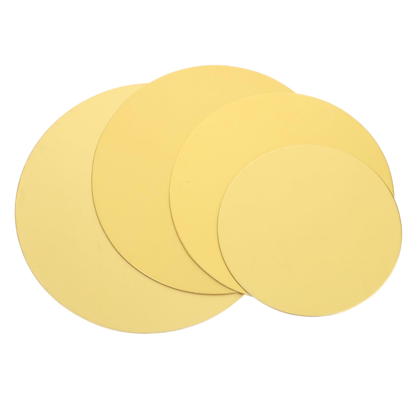 Generic 4pcs Reusable Cake Board Set Cake Stacking Kit Soporte para Pastel Dowels for Tiered Base