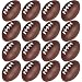 Mini Foam Footballs 16 Pcs Pack | 3.25" Inch Party Favor Balls for Kids | Mini Football Stress Ball Bulk | Toy Sports Little Footballs | Big Game Party Decoration Balls | Small Foam Football for Kids | By Anapoliz