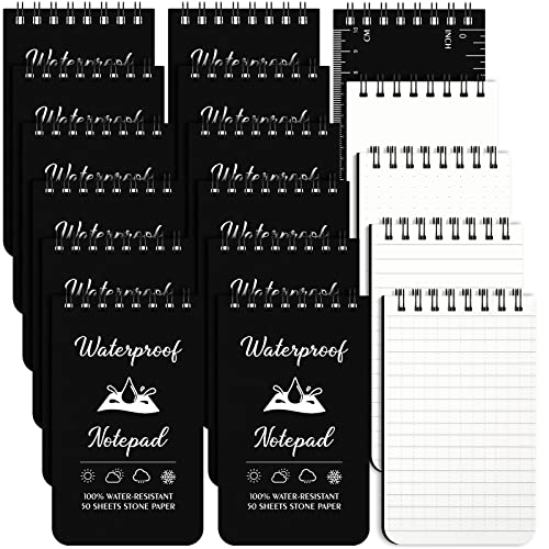 Carnet de golf étanche et mini bloc-notes en spirale météo pour vos parcours outdoor