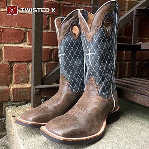 Twisted X Mens 14" Ruff Stock, Bomber & Blue, 8 D | Image 7