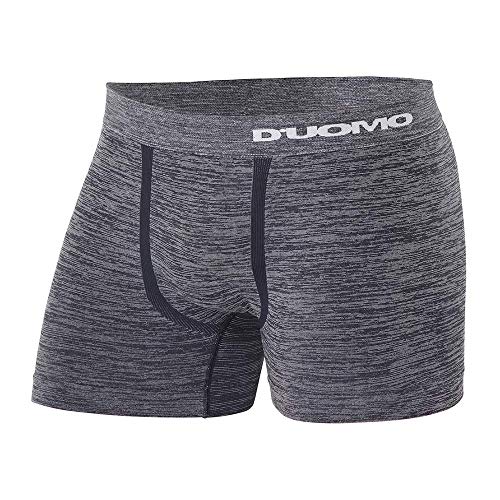Cuecas Sem Costura em Microfibra, Duomo, Masculino, Chumbo, G