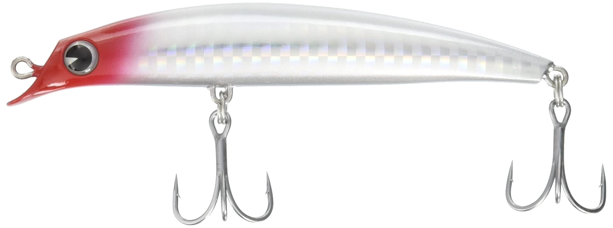 AMS Design (ima) #SKS201 Minnow Sasuke SS, 3.7 inches (95 mm), 0.4 oz (10 g), Red Head Lure