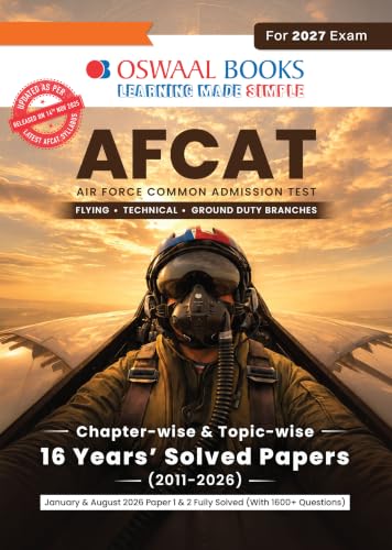 Oswaal AFCAT 16 Years Solved Papers 2011-2026 - Image 2