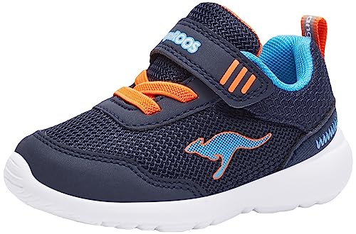 KangaROOS KY-Lilo EV Sneaker, dk Navy/orange, 27 EU