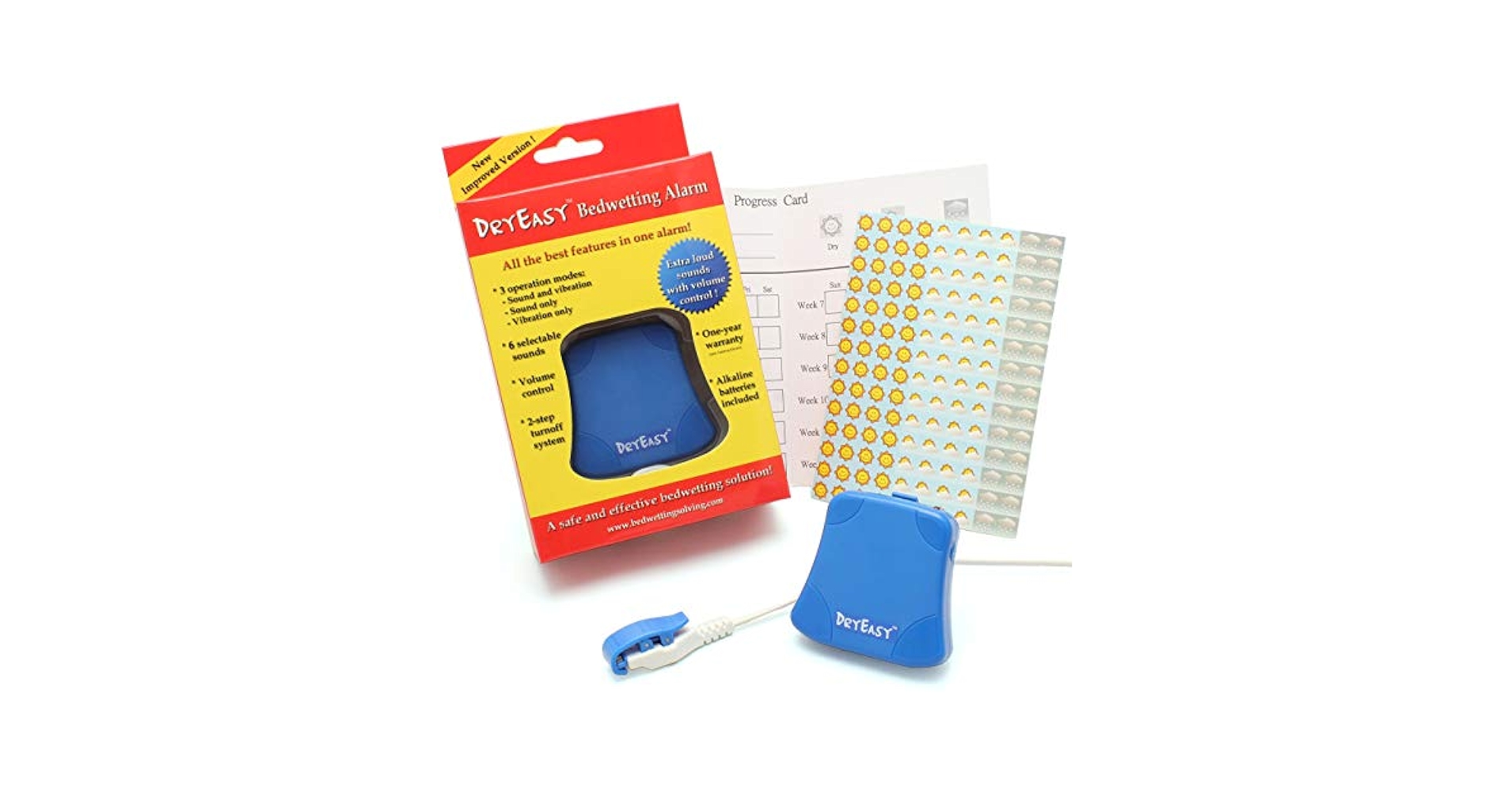 おねしょアラームDryEasy Bedwetting Alarm 51BQgHCtq2L.jpg_BO30,255,255,