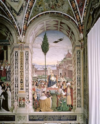 Lienzo Pinturicchio Blesses the Fleet pintura de alta fidelidad artística 60x90cm