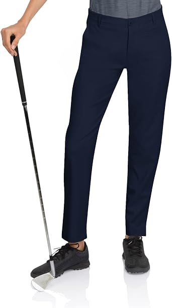 Three Sixty Six Womens Quick Dry Golf Pants - Front Coin Pocket, 4-Way Stretc, Anti-Odor & Moisture Wicking Fabric
