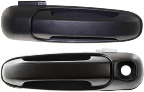 KarParts360 Manija de puerta exterior para Dodge Ram 2500 2003-2009 para lado del conductor y del pasajero Par Delantero Negro texturizado con KarParts360 Manija de puerta exterior para Dodge Ram 2500 2003-2009 para lado del conductor y del pasajero Par Delantero Negro texturizado con