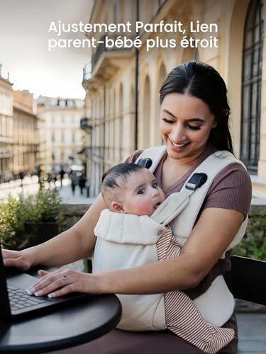 Grownsy Porte Bébé Physiologique et Ergonomique pour Nouveau-né, 3-20 kg – vue 9