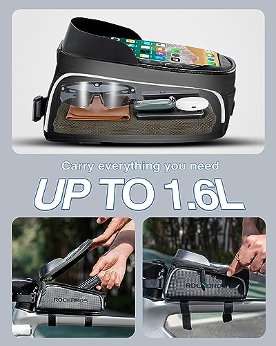 Rockbros 017-1BK Bike/Bicycle Phone Front Frame Bag thumb #4