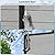 WUKHG 6X4 FT Plastic Storage Shed with Floor, Resin Storage Shed with Drainage Channel & Lockable Door, Outdoor Plastic Sheds Suitable for Bikes, Furniture, Gardening Tools