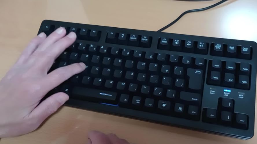 Amazon.co.jp: テンキーレスモデル コンパクトゲーミングキーボード