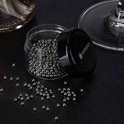 Reinigungskugeln für Glasgefäße Deluxe Reinigungsperlen für Glas-Karaffen, Flaschen, Vasen, Dekanter UVM. aus rostfreiem… – Bild 3