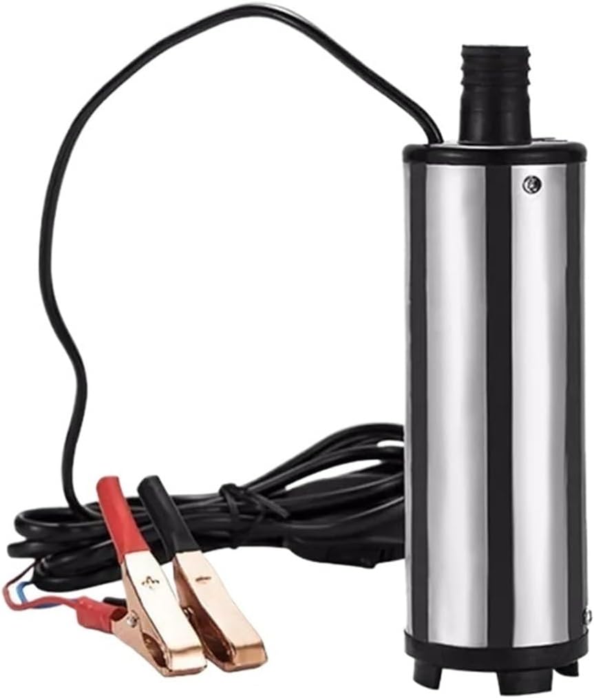 1pc 12l/min 38/51MM Electric Submersible Pump For Pumping Diesel Oil Water, Fuel Transfer Pump,oil Suction Pump, 12 24 V Volt(51MM 24V JZ)