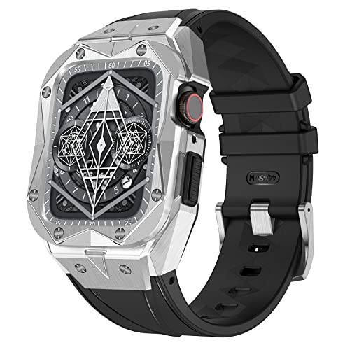 Bracelet de montre de sport SAAWEE pour Apple Watch 44mm 45mm Series 9 8 7 SE