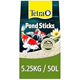 Tetra Pond Fish Food Sticks - biologically balanced for pond fish, 50L/5250g