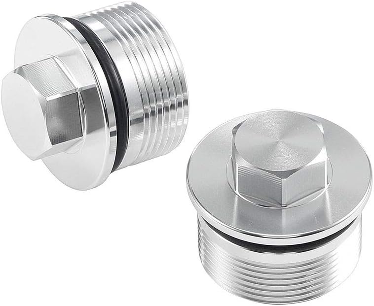 LANBAO Front Fork Upper Screws Top Caps Fork Bolts M31x1.5mm for Honda 35mm Fork