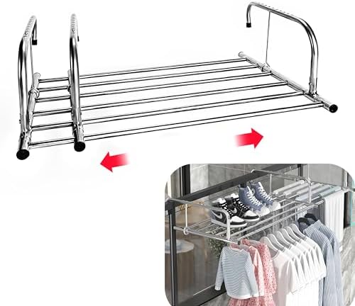ANEWSIR Radiator Clothes Airer Clothes Drying Rack, Stainless Steel ...