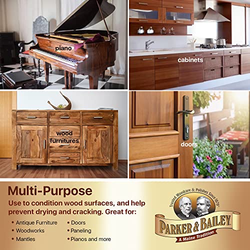 Parker & Bailey 560669 Furniture Cream - Multisurface Wood Cleaner And Polish Furniture Quick Shine Restorer Protector Kitchen Cabinets Surface Cleaner House Cleaning Supplies Home Improvement thumb #6