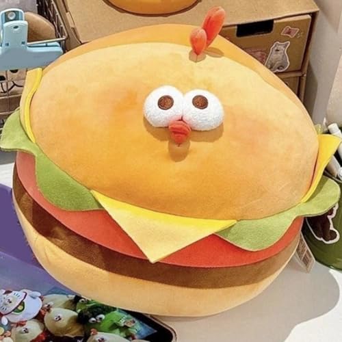 Poulet en peluche comme cadeau de vacances original pour anniversaire