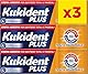 Kukident Plus Unübertroffener Biss Haftcreme für Total- und Teilprothesen, neutraler Geschmack, Packung mit 3 x 35 g