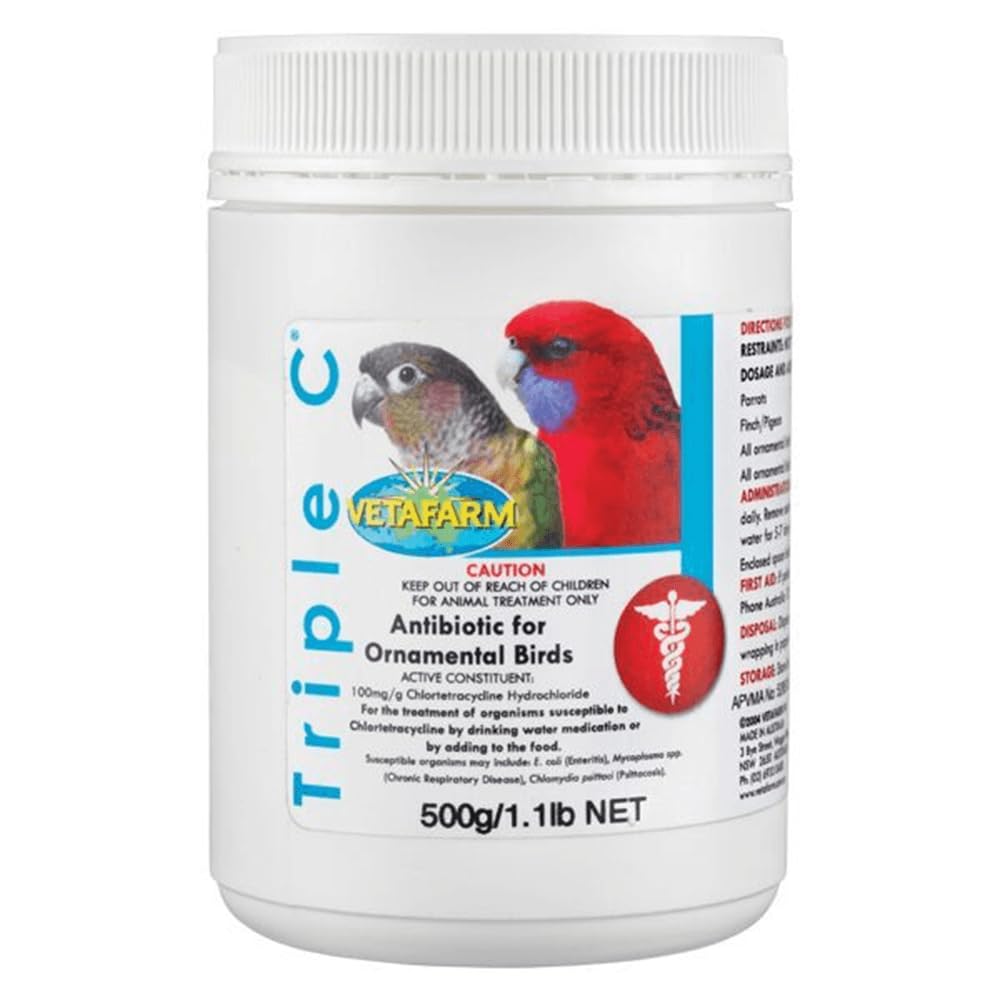 VETAFARM Triple C (Avian Anti-BIOTIC 100g) (B06XCP6QDB) Amazon Price History, Amazon Price Tracker