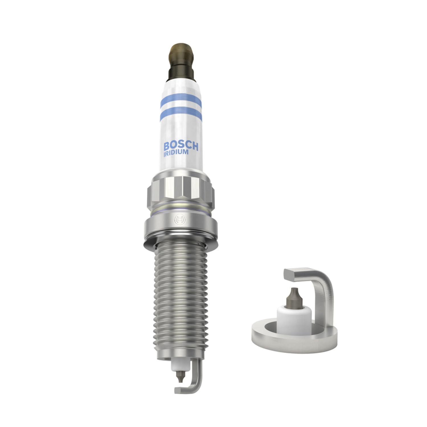 Bosch Bougies d'Allumage Iridium 0242129804 (N41), Jeu de 4