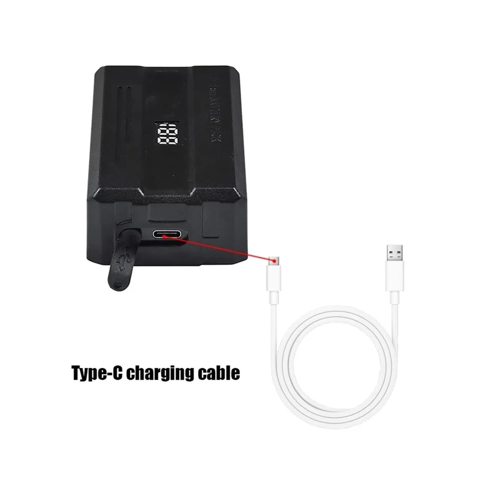 Ventosas de vidrio, Ventosa de vacío eléctrica 8 pulgadas, herramientas elevación pesadas LED goma doble capa for baldosas cerámica para azulejos, parabrisas, ventanas(Black-2 Batteries)