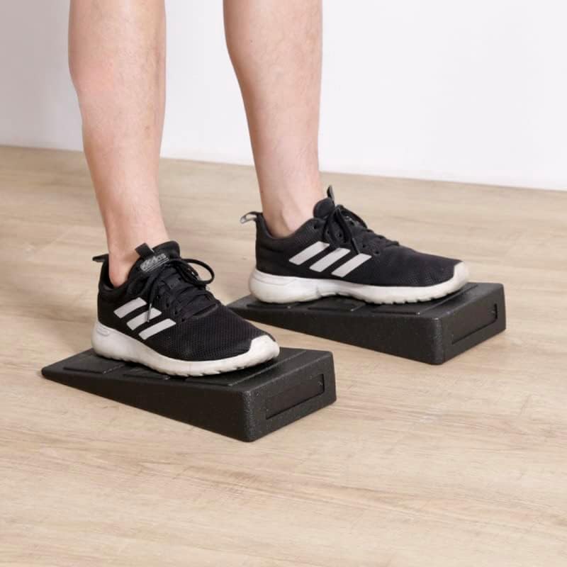 The Wolfpack Professional Slantboard | Non Slip | Heavy Duty | Squat Ramp | Yoga Wedge | Calf Stretcher | Knees over Toes | Training | Physiotherapy | Balance | Injury Rehab | Adjustable