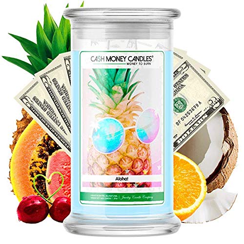 Cash Money Candles | Surprise Valued at $2 - $2,500 | 21oz Jar