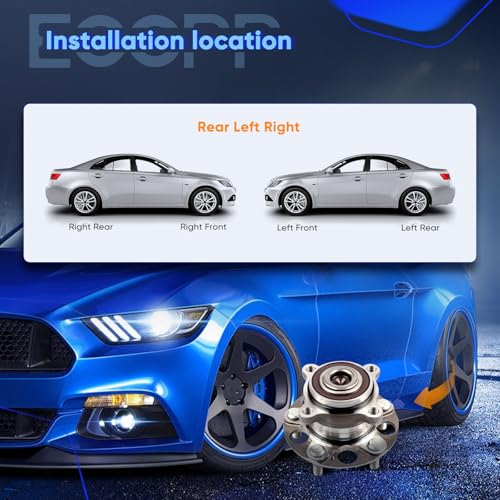 Image of ECCPP 512353 Wheel Bearing Hub Assembly for Acura TSX 2009-2014