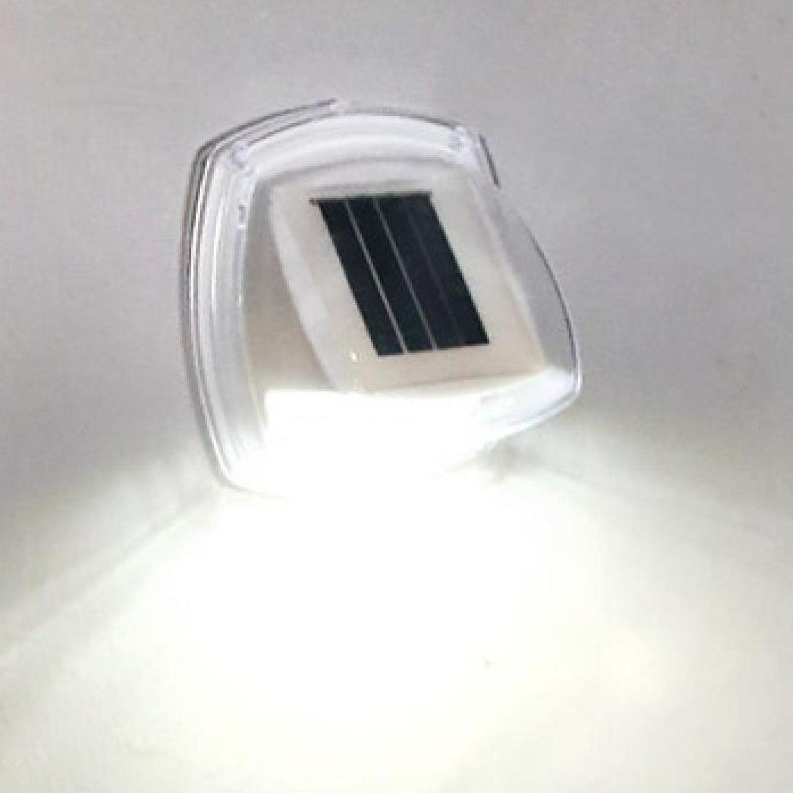 Outdoor Solar Lights, Led Sensor Wall Light Energy-Saving Wall Lamps Stairs Decorative Spotlight for Christmas Decoration ColdWhite