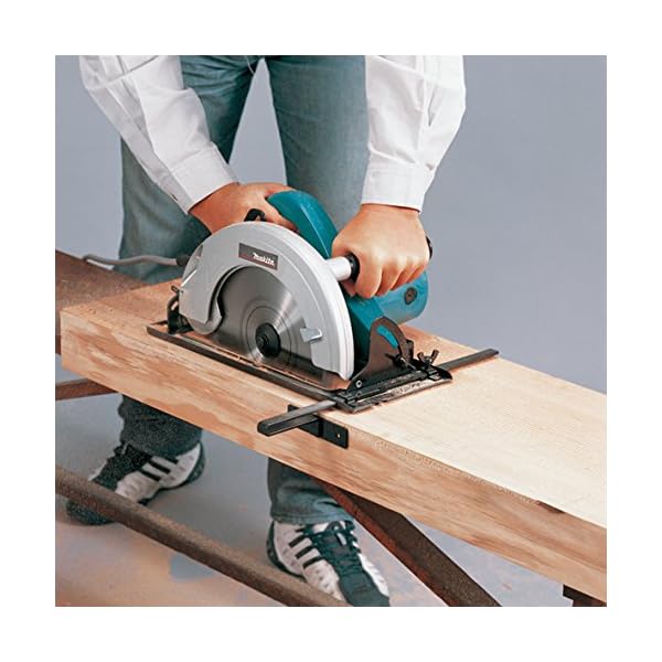 Makita N5900BJ Handkreissäge 85 mm im MAKPAC, Blau/Silberfarben – Bild 3