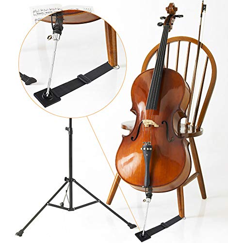 1Pcs Black Cello Endpin Anchor Adjustable Cello Antiskid Device Non-Slip Stopper Holder Stand Anti-Slip Mat Pad Cello Fixator Instrument Holder Protector #TOP6