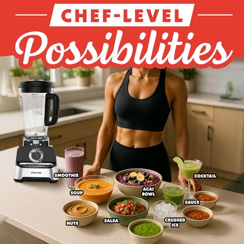 Professional Blender for Smoothies 1500W