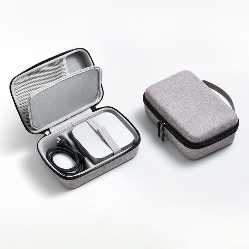 RemixAst Étui rigide pour ordinateur Mini Pro avec espace cloisonné en tissu EVA Oxford avec rembourrage intérieur doux