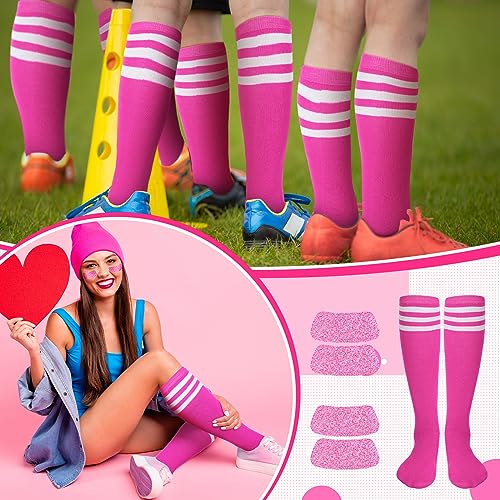 Panitay Sport Accessories Softball Soccer Socks Glitter Eyeblack Stickers for Youth Women Adult Sports Supplies4