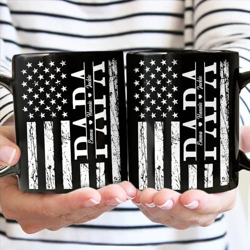 Taza personalizada para papá de cerámica 12 oz miniatura 2
