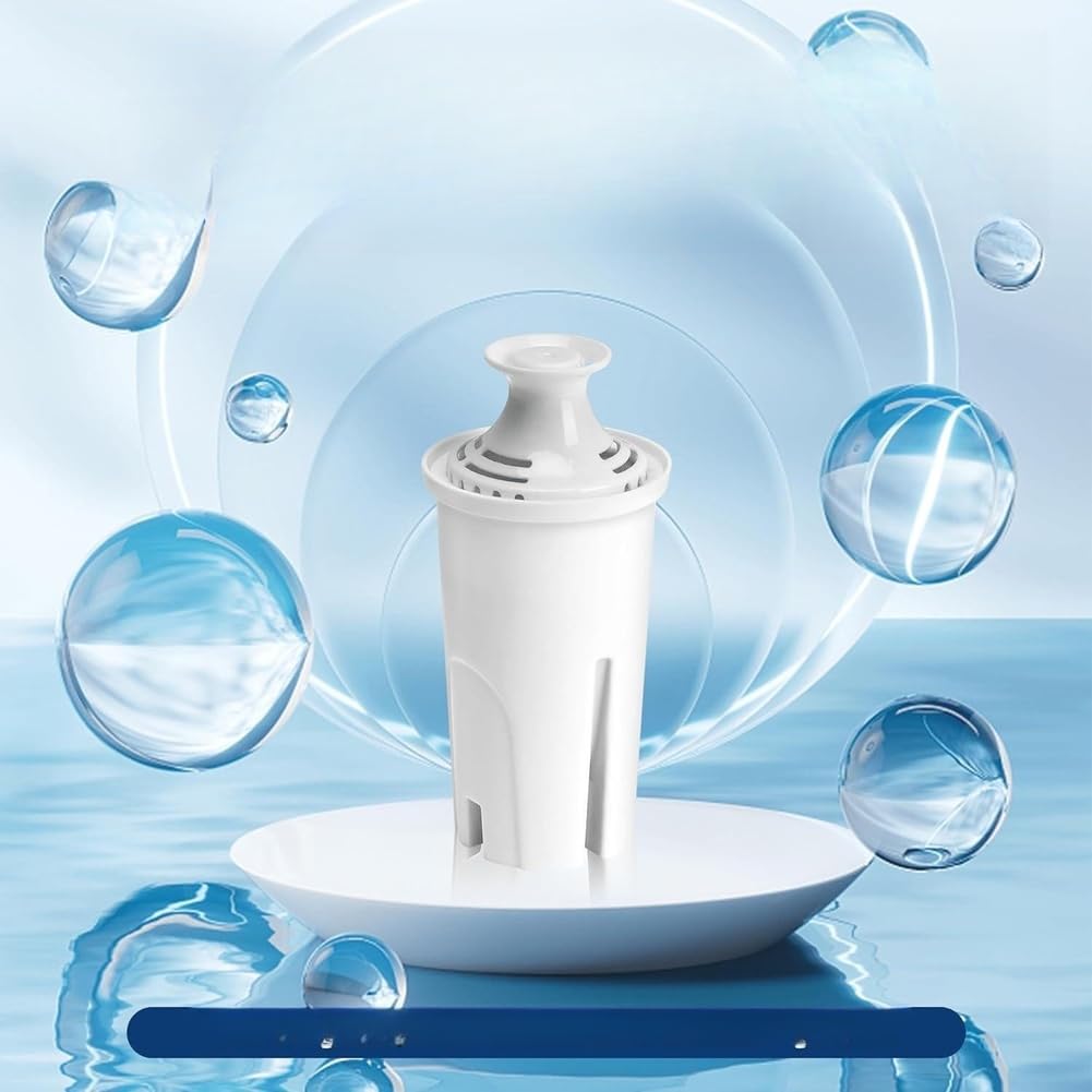Cartuccia filtro acqua al carbone attivo, 12 x 6 cm, protezione anticalcare